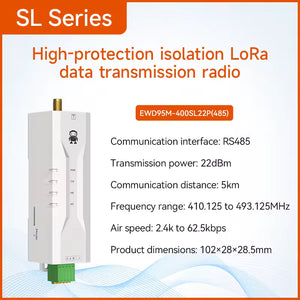 Radio LoRa RS485 5KM EWD95M